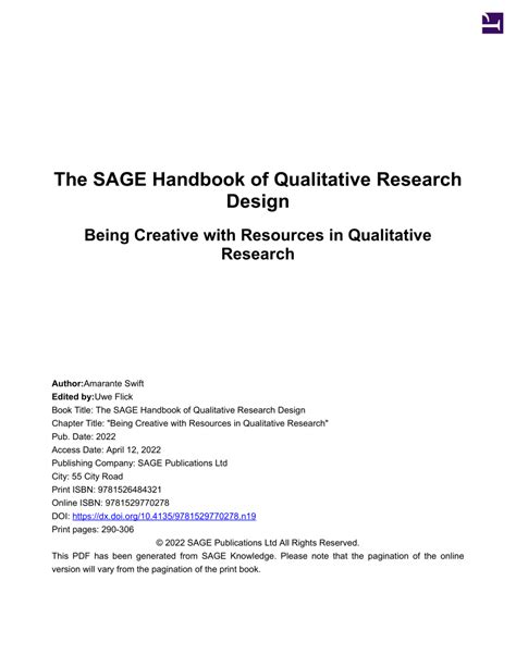 Read Online Qualitative Research Sage Pub 