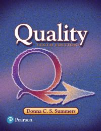 Read Online Quality 5Th Edition Donna Summers 