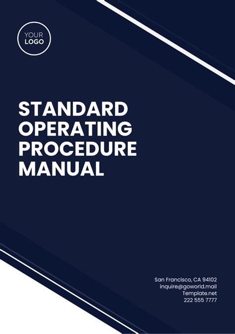 Download Quality Manual Procedure Template Orbital Manufacturing 
