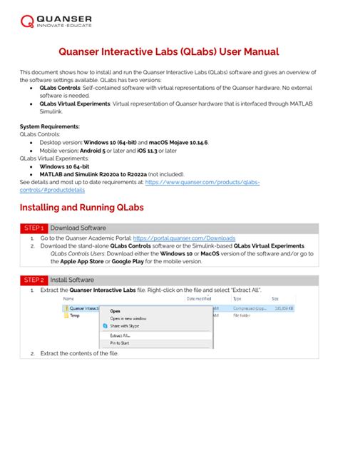 Quanser Linear User Manual