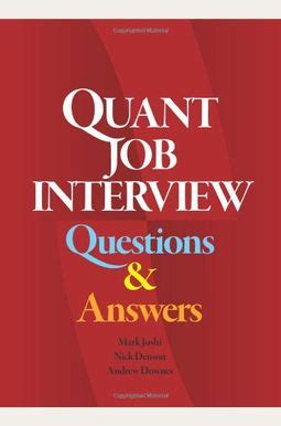 Download Quant Job Interview Questions And Answers Second Edition 