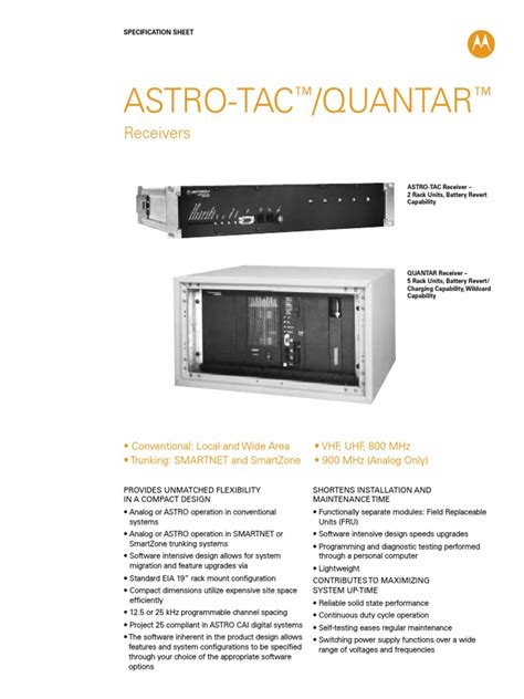 Download Quantar Repeater Manual 