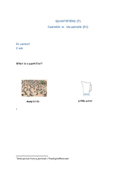 Download Quantifiers 7 Countable Vs Uncountable 01 In Context 