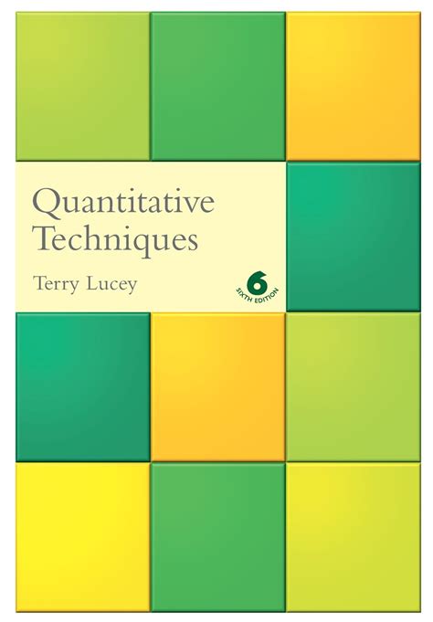 Quantitative Analysis By Lucey