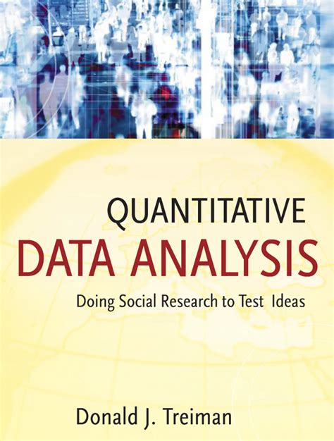Quantitative Data Analysis Doing Social Research To Test Ideas
