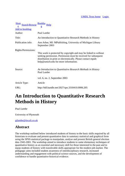 Quantitative Methods An Introduction For Business Management