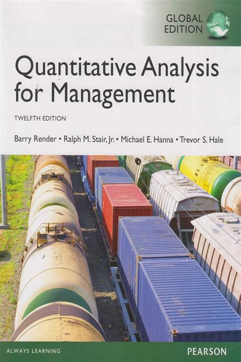Download Quantitative Analysis For Management 11Th Edition Solutions Pearson 