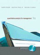Read Quantitative Analysis For Management 9Th Edition 