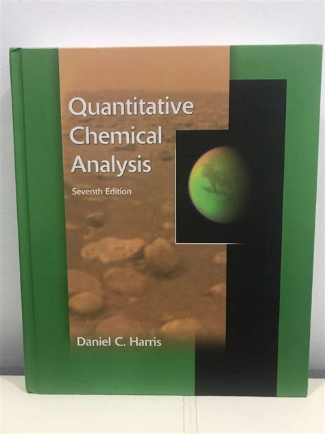 Read Online Quantitative Chemical Analysis 7Th Edition 
