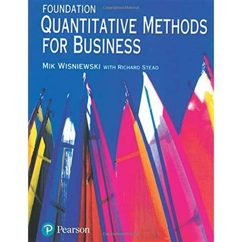 Read Online Quantitative Methods An Introduction For Business Management 