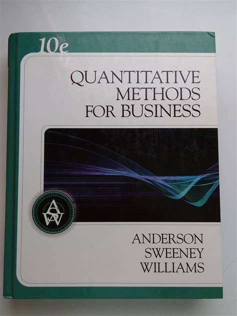 Read Online Quantitative Methods For Business 11Th Edition Solutions Manual 