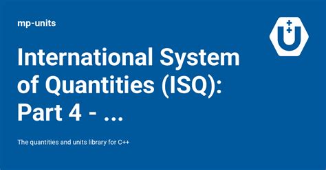 Quantities And Units Part 4 Mechanics Iso 80000 4 2006