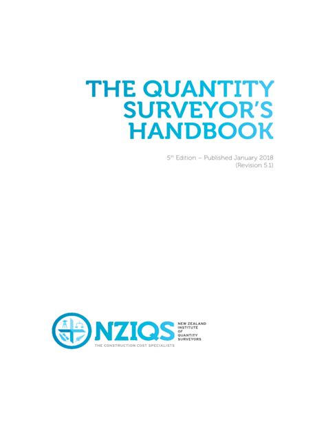 Quantity Surveyor Handbook