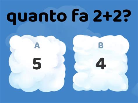Quanto Fa 2 2