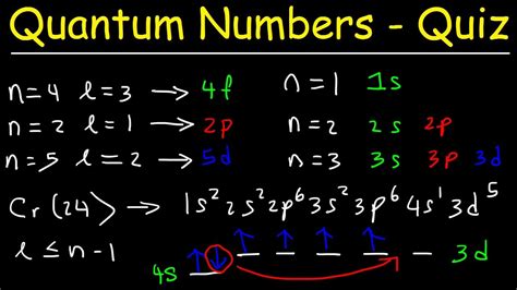 Quantum Numbers And Atomic Orbitals Worksheet Answers Quantum Number Worksheet With Answers - Quantum Number Worksheet With Answers
