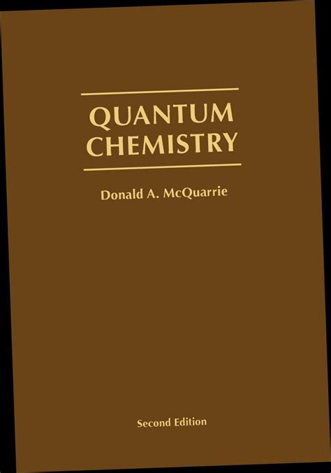 Read Online Quantum Chemistry Mcquarrie Solution 