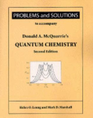 Full Download Quantum Chemistry Mcquarrie Solutions Manual 