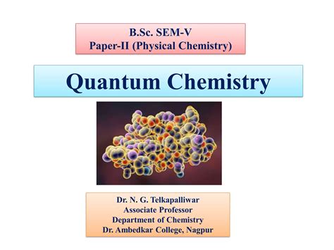 Read Online Quantum Chemistry Ppt 
