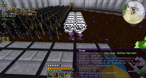 What mod causes the armor bar to stack like this? (Custom Pack) :  r/feedthebeast