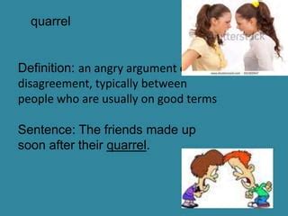 quarrel definition