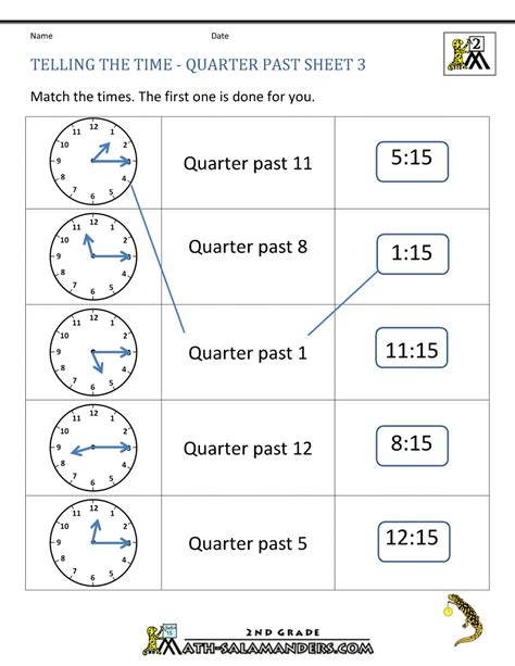 Quarter Past And Quarter To Worksheet 8211 Kamberlawgroup Time To The Quarter Hour Worksheet - Time To The Quarter Hour Worksheet