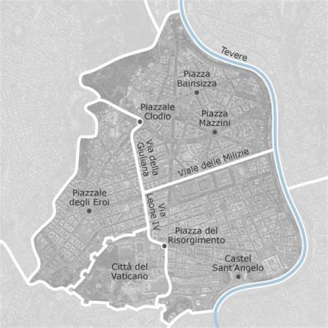 Quartiere Prati A Roma