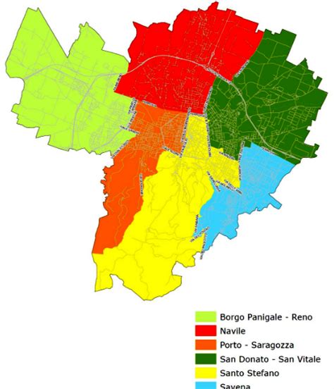 Quartieri Bologna Classification
