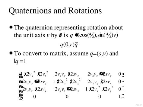 quaternions and rotation sequences a primer with a