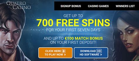 quatro casino 700 free spins nmnc belgium