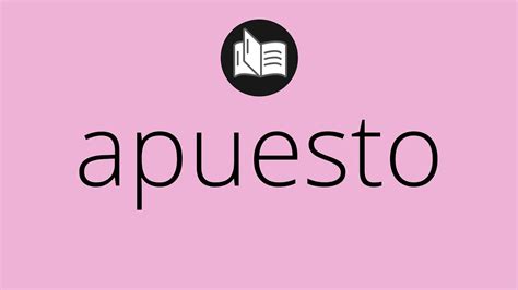 que es apuesto!