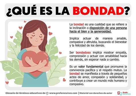 Que Es Bondad
