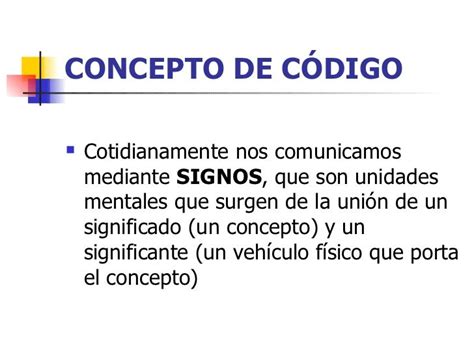 Que Es Codigo En La Comunicacion