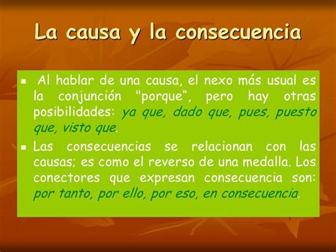 Que Es Consecuencia