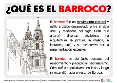 Que Es El Barroco