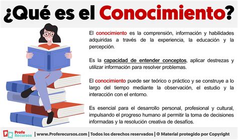 Que Es El Conocimiento