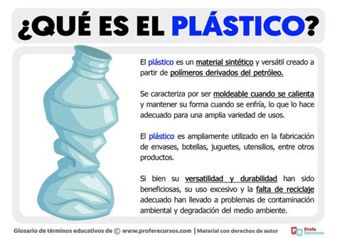 Que Es El Plastico
