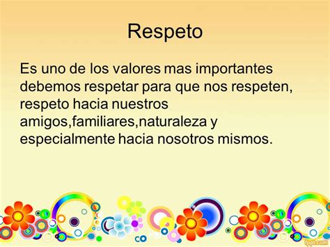 Que Es El Respeto