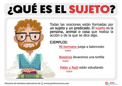 Que Es El Sujeto