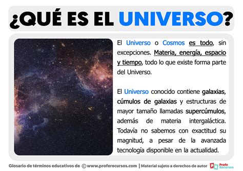 Que Es El Universo