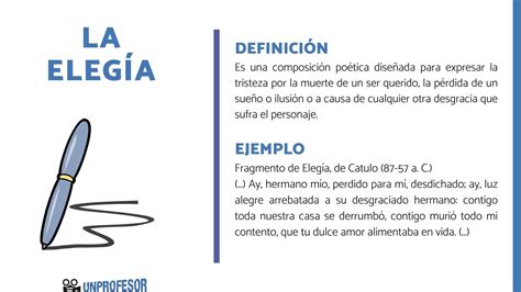 Que Es Elegia