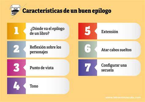 Que Es Epilogo