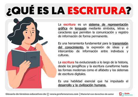 Que Es Escribir