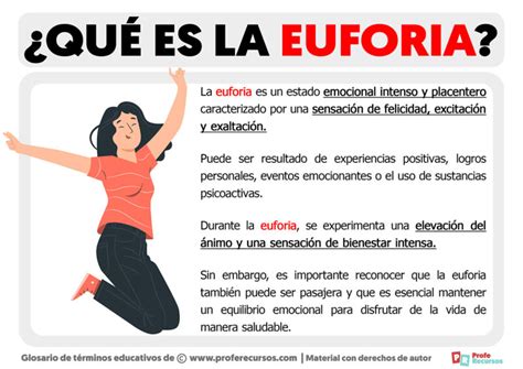Que Es Euforia