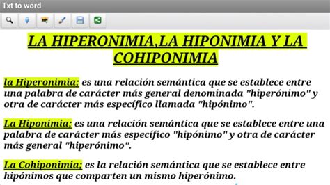 Que Es Hiponimia