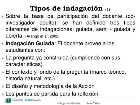 Que Es Indagacion