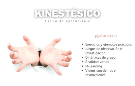 Que Es Kinestesico