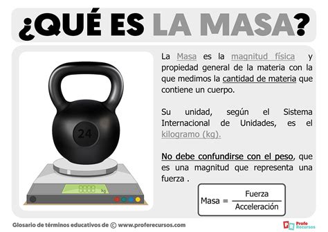 Que Es La Masa