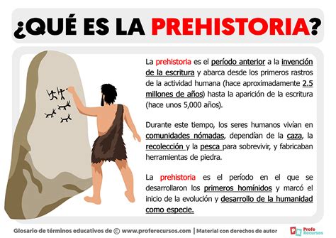 Que Es La Prehistoria
