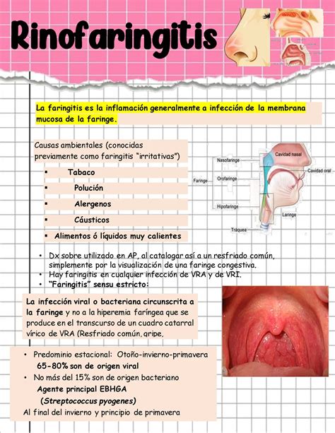 Que Es La Rinofaringitis Aguda
