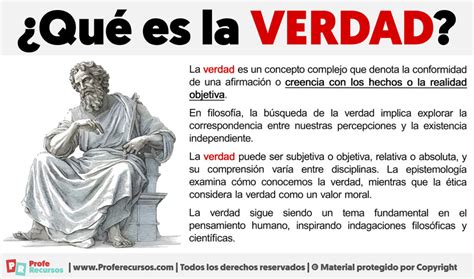 Que Es La Verdad